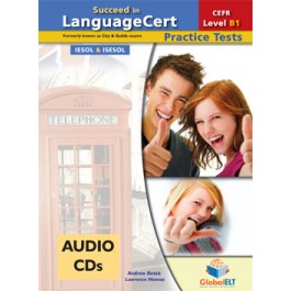 Succeed in LanguageCert - CEFR B1 - Practice Tests  -  Audio CDs