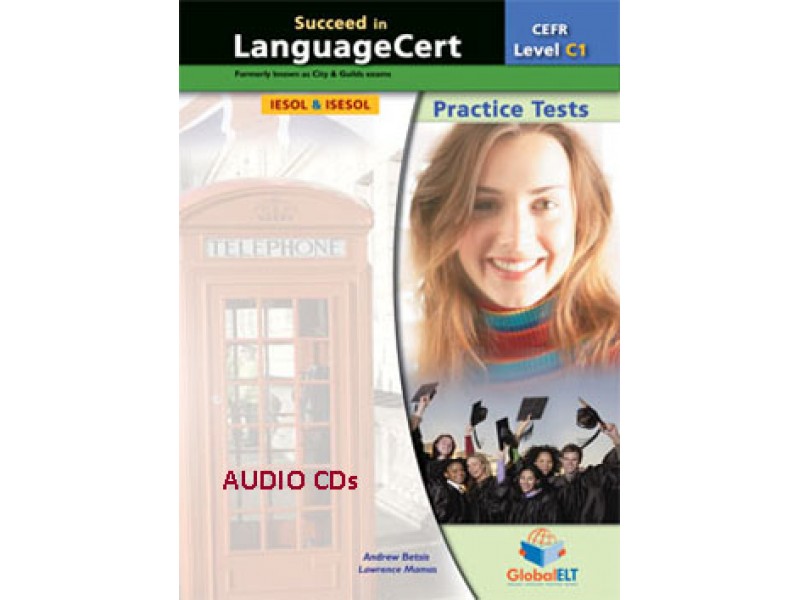 Succeed in LanguageCert - CEFR C1 - Practice Tests  -  Audio MP3/CD