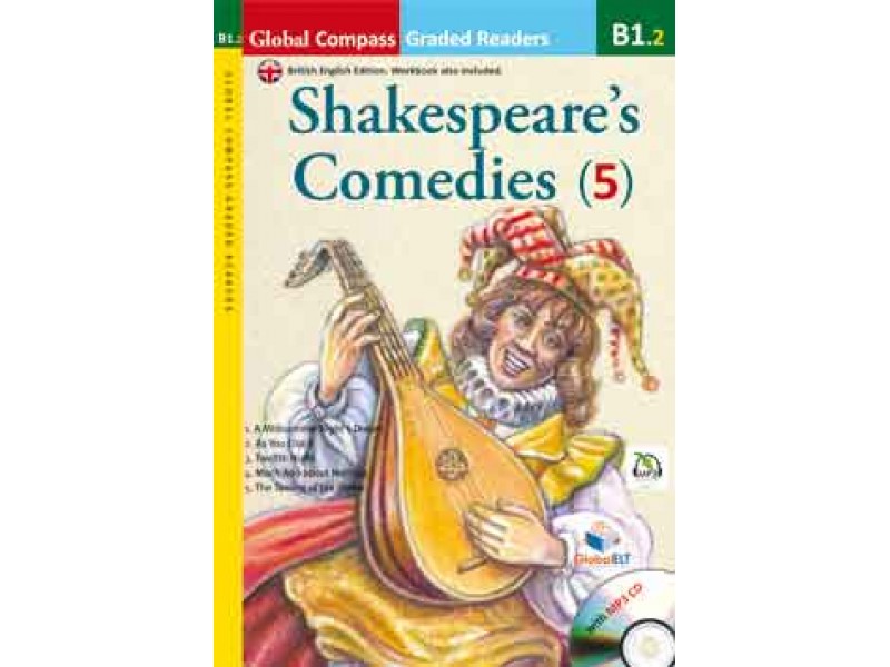 Shakespeare Comedies with MP3 CD - Level B1.2