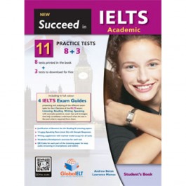 Succeed in IELTS Academic - 11 (8+3) Practice Tests Student's book