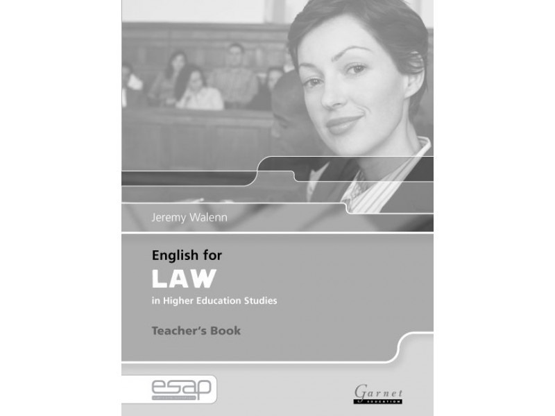 English for Law Teacher's Book