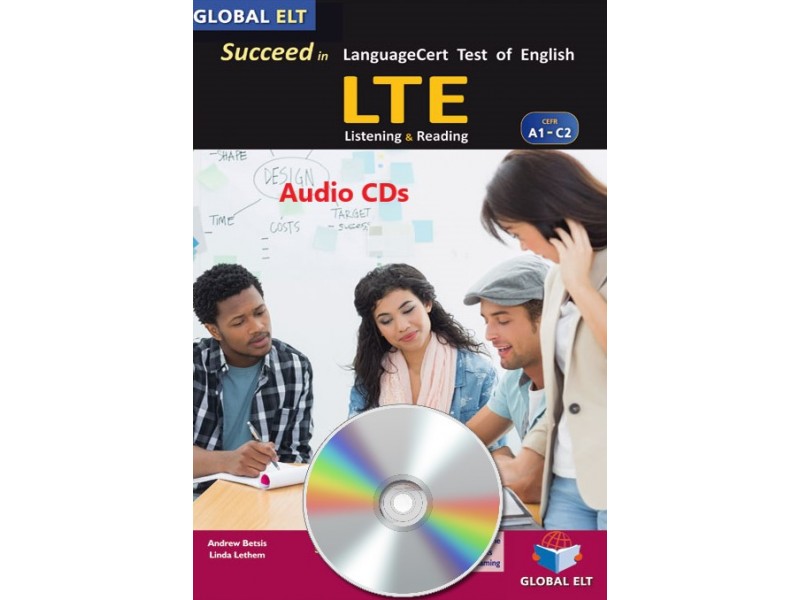 Succeed in LTE LanguageCert Test of English - CEFR A1-C2 - 10 Practice Tests  -  Audio CDs