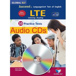 Succeed in LTE LanguageCert Test of English - CEFR A1-C2 - 10 Practice Tests - New Combined Edition - Audio CDs