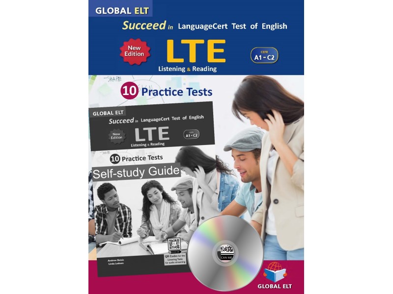 Succeed in LTE LanguageCert Test of English - CEFR A1-C2 - 10 Practice Tests - New Combined Edition - Self-study Edition