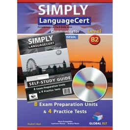 SIMPLY LanguageCert - CEFR B2 - Preparation & Practice Tests  - Self-study Edition