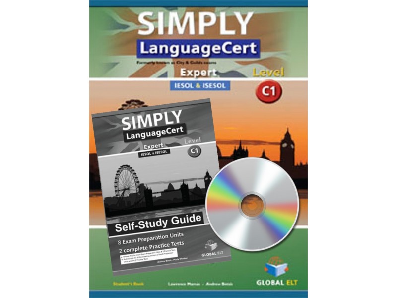 SIMPLY LanguageCert - CEFR C1 - Preparation & Practice Tests  - Self-study Edition